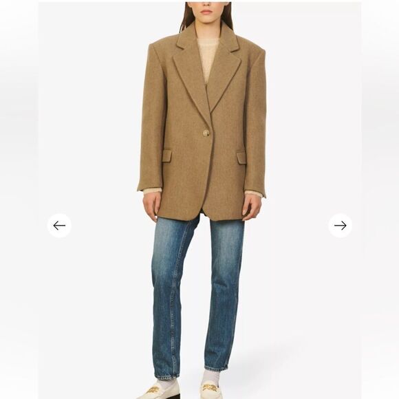 Sandro Paris Meg Wool Blazer - Picture 1 of 11